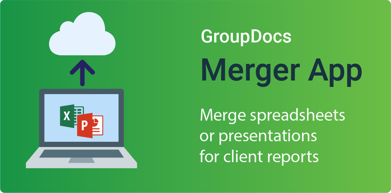 Merge spreadsheets and presentations online